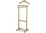 Herrendiener MAWA "Typ 1", buche natur, B:44cm H:114cm T:36cm, Holz teilmassiv, Herrendiener