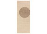 Teppich HANSE HOME "Match" Gr. 12, beige, B:80cm H:8mm L:200cm, Kunstfaser, Teppiche, Teppich, In-& Outdoor, Kurzflor, Läufer, Modern, Unifarben, Wohnzimmer, Balkon