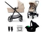 Kombi-Kinderwagen KINDERKRAFT "NEWLY 3IN1 MINK PRO", Kinder, beige (sand beige), Kinderwagen