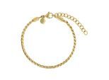 Armband TOM TAILOR, gelbgoldfarben, Armbänder, Damen, 20cm, Edelstahl, Armband