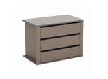 Boxxx Schubkasteneinsatz , Schlammfarben , Holzwerkstoff , 3 Schublade(n) Schubladen , 75x54x47 cm , Schlafzimmer, Kleiderschränke, Schrankzubehör, Schubkasteneinsatz