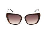 Guess Cat Eyes Bruine Gradiënt Lens Donker Havana Bruine Zonnebril