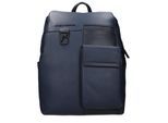 Piquadro Blauw Leren Rugzak