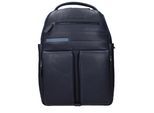 Piquadro Blauw Leren Rugzak