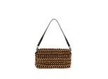 Staud Bruine Houten Schoudertas