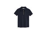 Poloshirt marineblau mit maritimen Polo Club Knöpfen