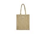 PINKO Beige Rieten Schoudertas