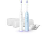 Philips Sonicare 6100 lot de 2 brosses à dents avec des étuis de voyage avec trousse de voyage 2 pcs