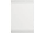 Durable Infohalter rPET, A4 Hochformat, selbstklebend durch 2 rückseitige Klebestreifen, Recycling-PET, transparent, 5 Stück