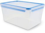 Frischhaltedose EMSA "Clip & Close", transparent, B:22,8cm H:16,7cm L:32,8cm, Polyprophylen (PP), Lebensmittelaufbewahrungsbehälter, Frischhaltedose, 8 Liter, rechteckig, Clipbox, dicht, hygienisch, spülmaschinenfest