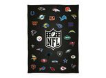 Wohndecke NFL "NFL", bunt, B:150cm L:200cm, Polyester, Wohndecken, Wohndecke, cooles Motiv