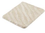 Badematte KLEINE WOLKE "Tram, Badvorleger, Badezimmer Teppich", braun (caramel), H:20mm, Polyacryl, Badematten, Badematte, Badteppich, modernes Wellen Design, Hoch-Tief Effekt