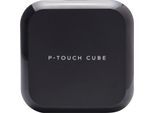 BROTHER Etikettendrucker "Beschriftungsgerät P-touch CUBE Plus (PT-P710BT)", schwarz, B:6,7cm H:12,8cm T:12,8cm, Drucker, Beschriftungsgerät für Mobilgeräte und PC - 3 Jahre Garantie -, Etikettendrucker
