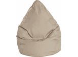 Sitzsack SITTING POINT "BRAVA XL", grün (khaki), Sitzsäcke, Sitzsack