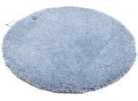 Badematte TOM TAILOR HOME "Cozy Bath UNI, Badvorleger, Badezimmer Teppich", blau (light blau), H:27mm, Polyester, Badematten, Badematte, Badteppich, Uni Farben, rechteckig, in rund & oval erhältlich