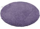Badematte TOM TAILOR HOME "Cozy Bath UNI, Badvorleger, Badezimmer Teppich", lila, H:27mm, Polyester, Badematten, Badematte, Badteppich, Uni Farben, rechteckig, in rund & oval erhältlich