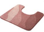 Badematte KLEINE WOLKE "Malena, Badvorleger, Badezimmer Teppich", rosa (hellrosa), H:20mm, Polyacryl, Badematten, Badematte, Badteppich, modernes Wellen Design, Farbverlauf, waschbar