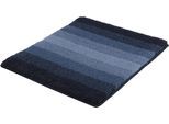 Badematte MEUSCH "Palace, Badvorleger, Badezimmer Teppich", blau (mare), H:23mm, Kunstfaser, Badematten, Badematte, Badteppich, gestreift, mit Farbverlauf, waschbar