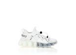 Sneaker PLEIN SPORT "The Bubble Gen.x.2 Tiger", Damen, Gr. 39, Normalschaft, weiß (01, weiß), Schuhe Sneaker