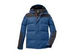 Steppjacke KILLTEC "KOW 31 BYS QLTD JCKT", Jungen, Gr. 152, blau (royalblau), Obermaterial: 100% Polyester.Obermaterial 2: 100% Polyester.Futter: 100% Polyester.Füllung: 100% Polyester, Jacken Steppjacke, Kinder Winterjacke, gefüttert, wind- und wasserabweisend, atmungsaktiv