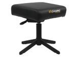 BX Gaming Bürohocker, Schwarz, Metall, Textil, X-Form, 44x44-56x36 cm, Arbeitszimmer, Bürostühle, Bürohocker