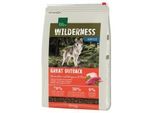 REAL NATURE WILDERNESS Trockenfutter Hund, Adult, Great Outback Kaninchen, Känguru und Rind 4 kg