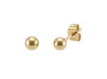 Paar Ohrstecker AMOR, gold (gelbgoldfarben), Ohrringe, Damen, Edelstahl