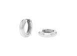 Paar Creolen TOM TAILOR, silberfarben, Ohrringe, Damen, Silber 925 (Sterlingsilber)