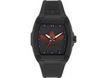 Quarzuhr ADIDAS ORIGINALS "CITY TECH FIVE", schwarz, Armbanduhren, Damen, Quarzuhr, Armbanduhr, Herrenuhr, Damenuhr, Resinarmband, Leuchtzeiger