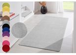 Teppich HANSE HOME "Fancy" Gr. 12, grau, B:80cm H:7mm L:200cm, Kunstfaser, Teppiche, Teppich, Kurzflor, Läufer, uni, gekettelt, Wohnzimmer, Schlafzimmer, Esszimmer