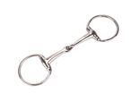 Equinate Olivenkopfgebiss Edelstahl 16mm einfach gebrochen 1,6 cm 12,5 cm