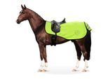 Equinate Ausreitdecke Reflective mit Fleeceinnenfutter neon gelb 1,5 m