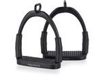 Equinate Sicherheitssteigbügel Manchester schwarz 10 cm