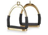 Equinate Sicherheitssteigbügel Charles gold 10 cm