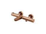 Steinberg Serie 340 Wannen-Thermostat 3403100 BC Aufputz, 1/2", mit Umsteller, Ausladung 194mm, brushed copper