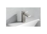 Ideal Standard Extra Waschtischarmatur BD501GN 64x165x165 mm, ohne Ablaufgarnitur, Ausladung 111mm, silver storm