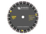 BAMATO Diamant-Trennscheibe PRO 300 x 25,4 mm Diamanttrennscheibe für Beton, Stein, Granit, uvm. 12 mm Segmente lasergeschweisst