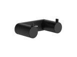 hansgrohe AddStoris S Handtuchhaken 41785670 Wandmontage, 2 Haken, matt schwarz