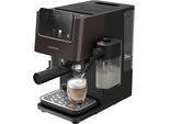 GRUNDIG Siebträgermaschine "KSM 8530", dunkelbraun, schwarz, 1, Kaffeemaschinen, 1688W Kaffeevollautomat mit 20 Bar, Touch & CreamyPro™, Siebträgermaschine