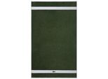 Badetuch LACOSTE "LCASUAL", vert, B:90cm L:150cm, Frottier, Obermaterial: 100% Baumwolle, Handtücher, Badetuch, mit Label-Applikationen