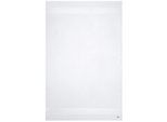 Badetuch LACOSTE "LLECROCO", weiß (blanc), B:100cm L:150cm, Frottier, Obermaterial: 100% Baumwolle, Handtücher, Badetuch, mit Label-Applikationen