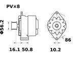 MAHLE mg703
