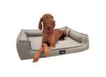 Tierlando ® Orthopädisches Hundebett GUSTAV SCANDI CHIC Große Hunde XL Hundesofa