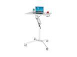 hjh OFFICE Stehschreibtisch STAND VM-SU I MDF Platte, Gestell aus Stahl