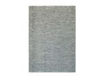 Teppich KAYOOM "Aperitif 410", grau, B:120cm H:7mm L:170cm, Baumwolle, Teppiche, Teppich, weiche Haptik,fusselarm, für Allergiker & Fußbodenheizung geeignet