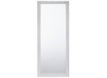 Carryhome Wandspiegel , Silberfarben , Metall, Kunststoff, Glas , rechteckig , 70x170x2 cm , senkrecht und waagrecht montierbar, Ganzkörperspiegel , Spiegel, Wandspiegel