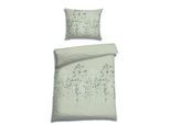 Bettwäsche FLORELLA "Fina salbei Soft-Touch Satin, 50% Baumwolle, 50% Viskose", grün (salbei), B/L: 140cm x 220cm, 1 Stk., 1 Stk., Satin, B/L: 70cm x 90cm, Satin, Obermaterial: 50% Baumwolle CO. 50% Viskose CV. Obermaterial: 50% Baumwolle CO. 50% Viskose CV., Bettwäsche, Bettwäsche