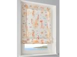 Rollo HEINE HOME Gr. 1, bunt (sanftes weiß, bunt), B:45cm H:140cm, 100% Polyester, Rollos, Rollo