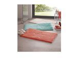 Badematte HEINE HOME Gr. 4, papaya, rechteckig (70cm x 120cm ), 1 Stk., Badematten, Badematte