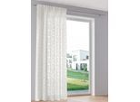 Gardine HEINE HOME Gr. 3, weiß, B:140cm H:225cm, Polyester, Gardinen, Gardine